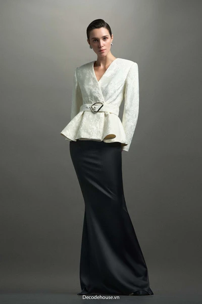 Chân váy dự tiệc: BARBARA SKIRT (chân váy đuôi cá, satin bóng cao cấp, may đo)