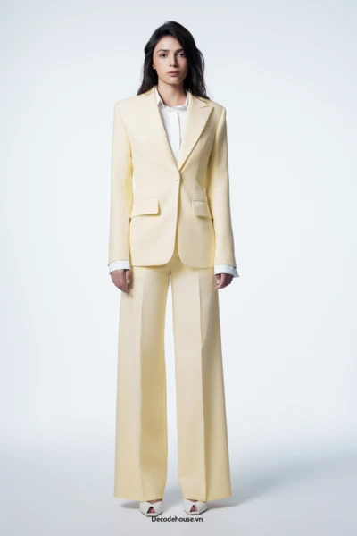 Quần âu nữ: VALERY TROUSERS (quần âu cạp cao, ống suông, nhẹ, thoáng, may đo)